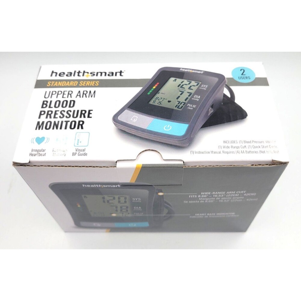Healthsmart Premium Series Universal Wrist Blood Pressure Monitor Audio Readings